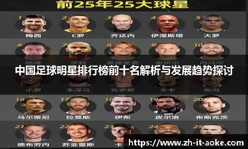 中国足球明星排行榜前十名解析与发展趋势探讨